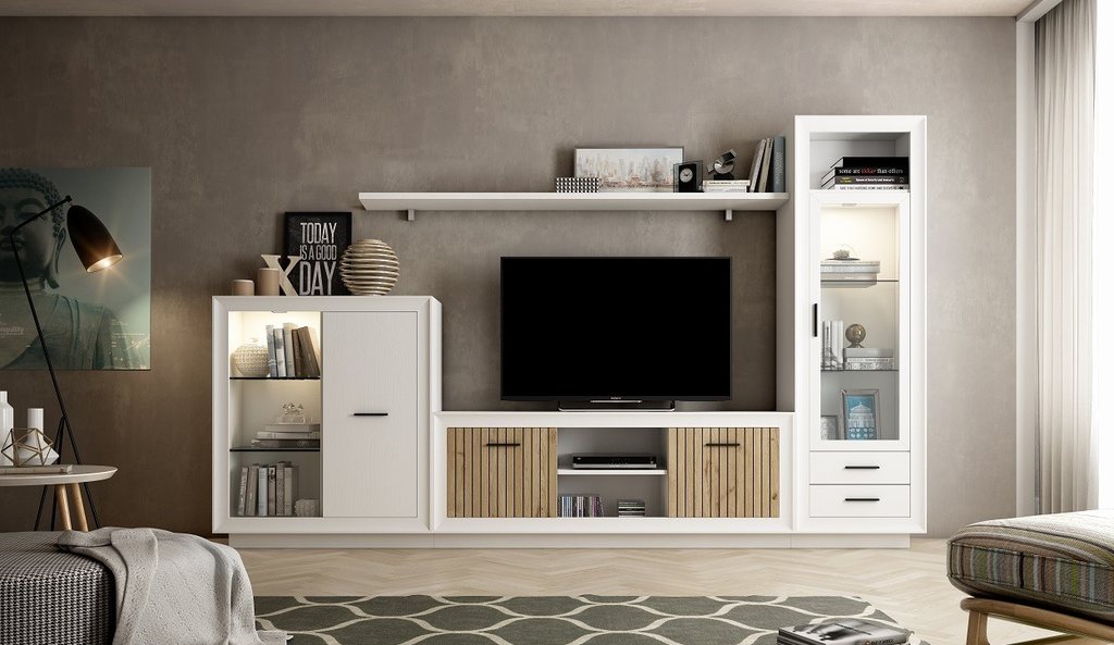 Conjuntos de mueble de salón (Mueble TV + muebles auxiliares